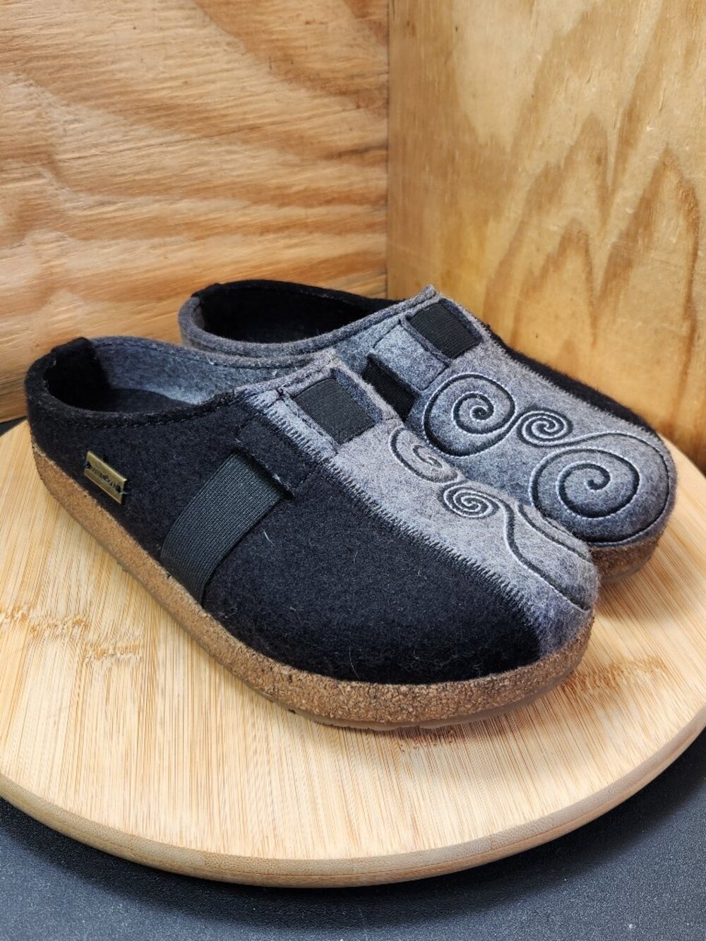 Haflinger Magic Wool Clogs Size 38 US Size 7